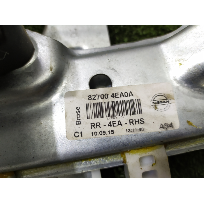 MOTORINO ALZAVETRO ALZACRISTALLO PORTA POSTERIORE DESTRA NISSAN QASHQAI 