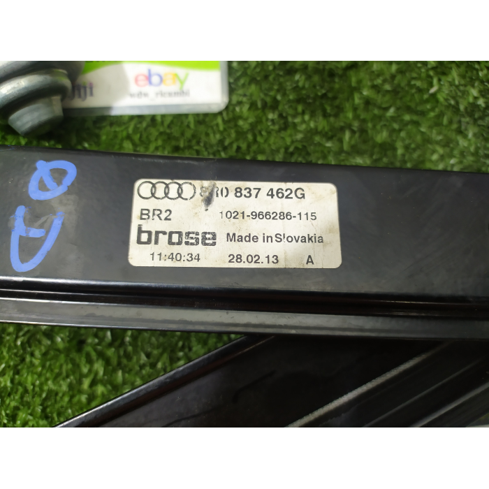 965873102 MECCANISMO MOTORINO ALZAVETRO ANTERIORE ANT DESTRO DX AUDI Q5 2.0 TDI