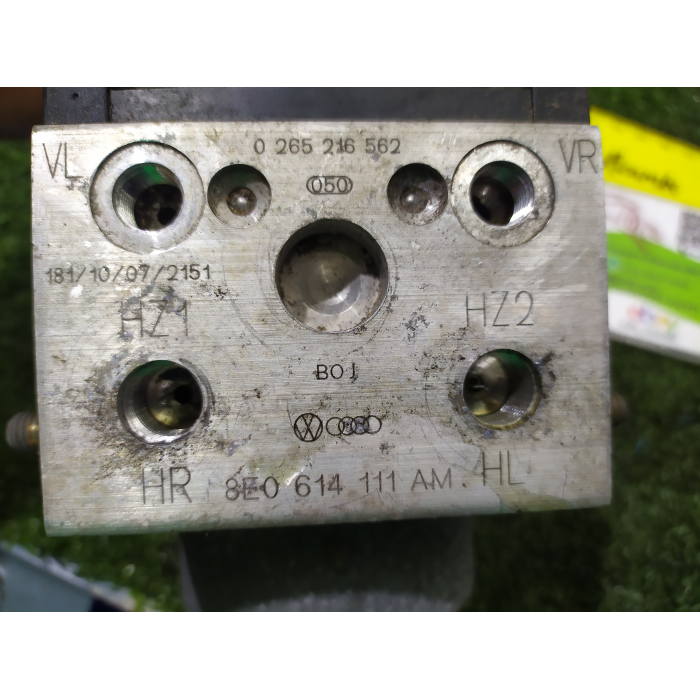 CENTRALINA AGGREGATO POMPA ABS AUDI A4 2001 (1998\2001) (B5) 8D 2.4 V6 30V