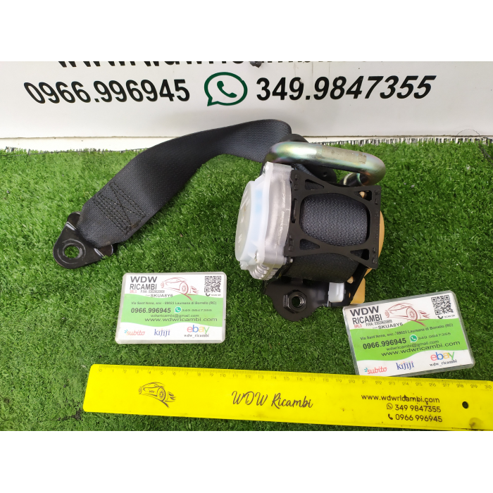 CINTURA DI SICUREZZA POSTERIORE SINISTRO SX RENAULT KADJAR (HA \ HL) DAL 2015 IN POI > 