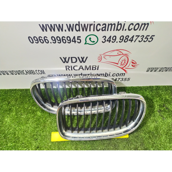 COPPIA GRIGLIA CONVAGLIATORE RADIATORE PARAURTI ANTERIORE ANT BMW 3° ( E90 ) 