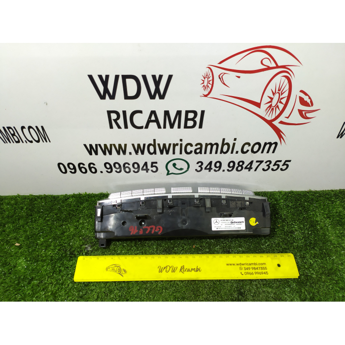 GRUPPO COMANDI CLIMA A/C STUFA CENTRALIZZATA INTERRUTTORI MERCEDES C GLC A2059054706 