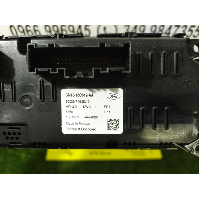 GRUPPO COMANDI CLIMA ARIA CALDA CONDIZIONATA A/C FORD ECO SPORT 2 II 2012> 
