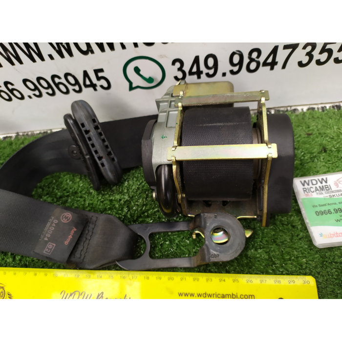 96468608XX CINTURA DI SICUREZZA ANTERIORE DESTRO DX PEUGEOT 206 SW STATION WAGON 1.4 