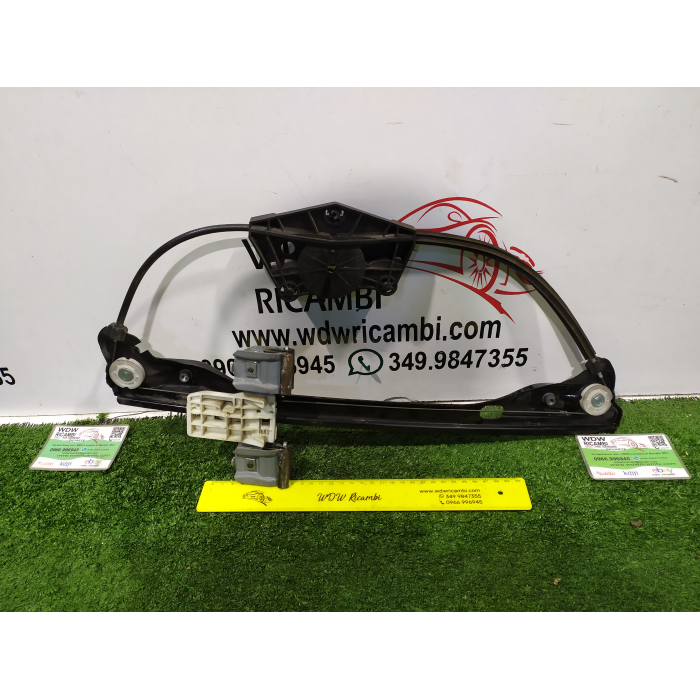 MECCANISMO ALZAVETRO ALZACRISTALLO ANTERIORE SINISTRO SX SKODA FABIA (5J) (2007\2014)