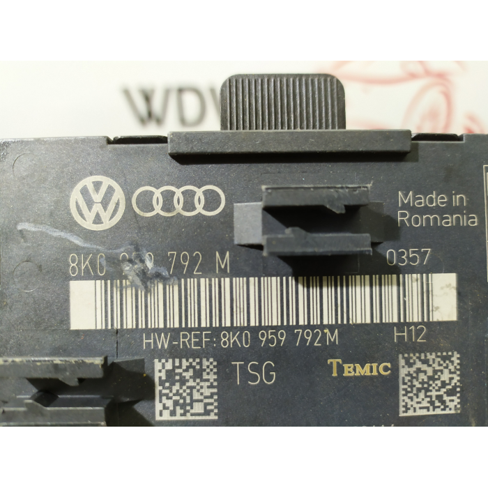 CENTRALINA MODULO DI CONTROLLO PORTA ANTERIORE ANT DESTRO DX AUDI A4 Q5 ECC.