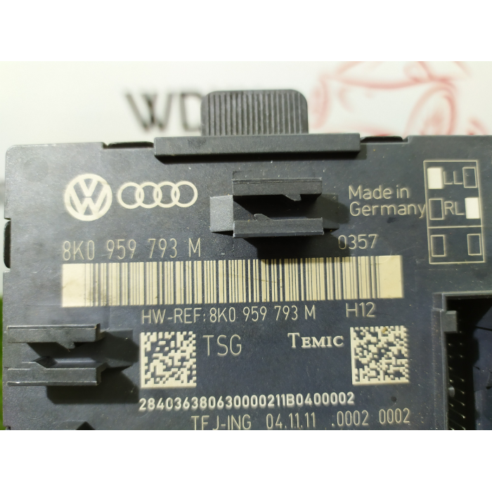 CENTRALINA MODULO DI CONTROLLO PORTA ANTERIORE ANT SINISTRO SX AUDI A4 Q5 ECC.