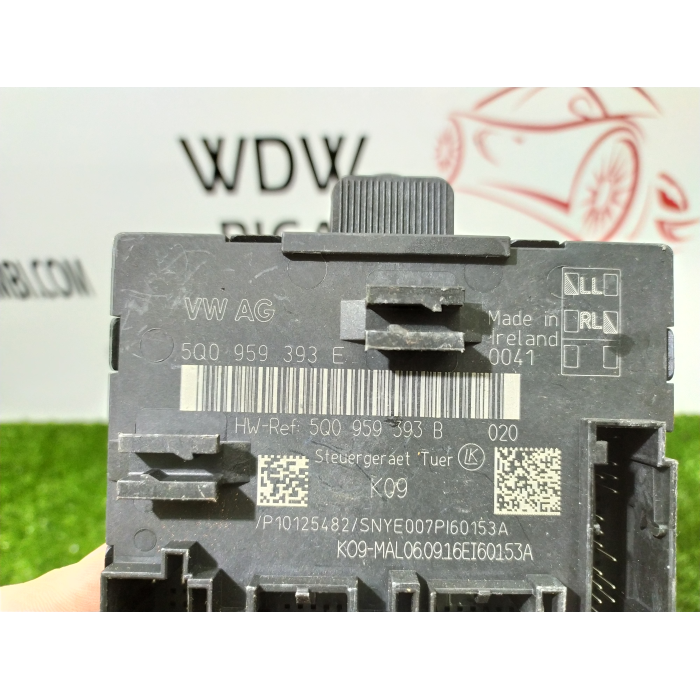 CENTRALINA MODULO PORTIERA ANTERIORE ANT SINISTRO SX VOLKSWAGEN GOLF 7 VII