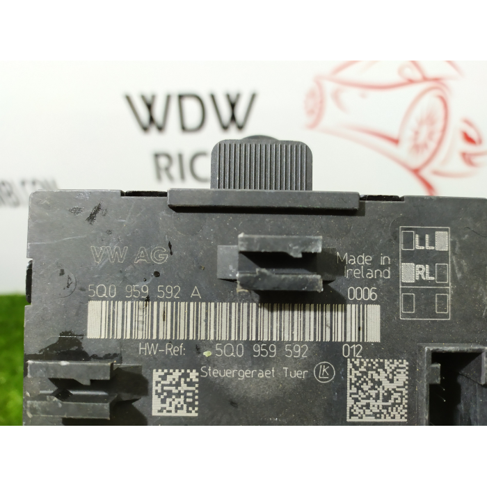 CENTRALINA MODULO PORTIERA ANTERIORE ANT DESTRO DX VOLKSWAGEN GOLF 7 VII