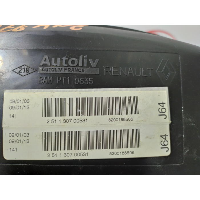 AIRBAG SEDILE ANTERIORE ANT LATO PASSEGGERO DESTRO DX RENAULT SCENIC MEGANE 1 