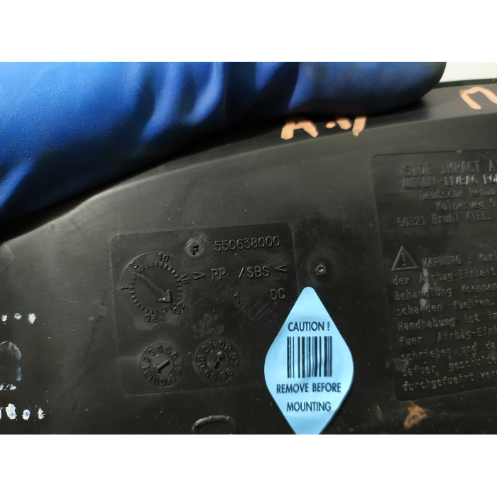 AIRBAG SEDILE ANTERIORE ANT LATO PASSEGGERO DESTRO DX RENAULT SCENIC MEGANE 1 