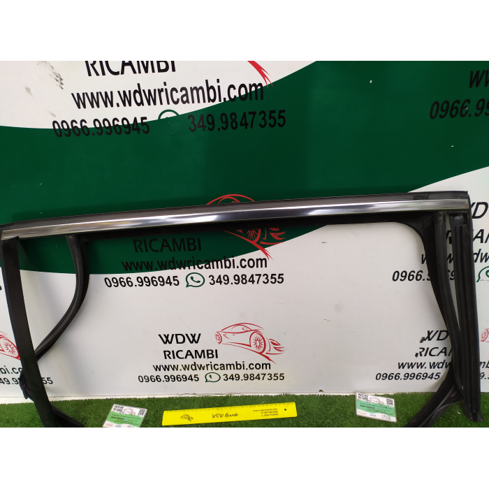 RIVESTIMENTO GUARNIZIONE CROMATURA PORTA POSTERIORE DESTRO DX BMW X5 (F15)