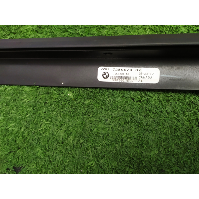 RIVESTIMENTO GUARNIZIONE CROMATURA PORTA POSTERIORE DESTRO DX BMW X5 (F15)
