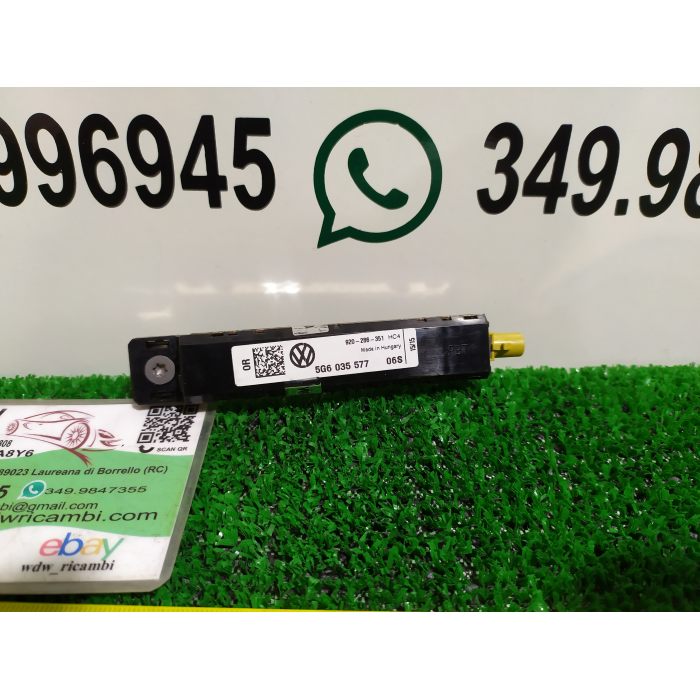 5G6035577 CENTRALINA AMPLIFICATORE ANTENNA VOLKSWAGEN VW GOLF VII 7 1.6 TDI (2012\2019)