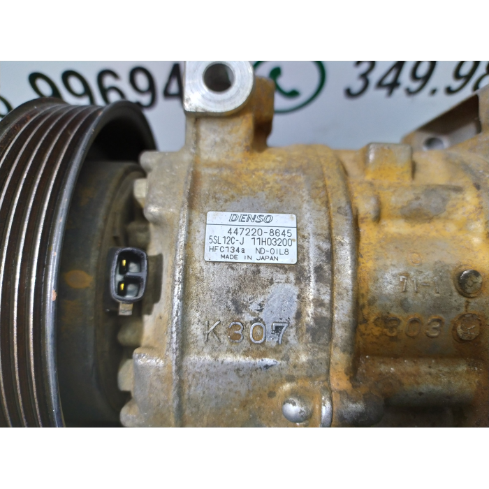 COMPRESSORE CLIMA CLIMATIZZATORE ARIA CONDIZIONATA A/C FIAT BRAVO 1.9 2007> 
