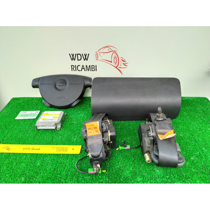 KIT AIRBAG COMPETO DI CENTRALINA CHEVROLET DAEWOO KALOS 1.2 (2002\2008) 2007
