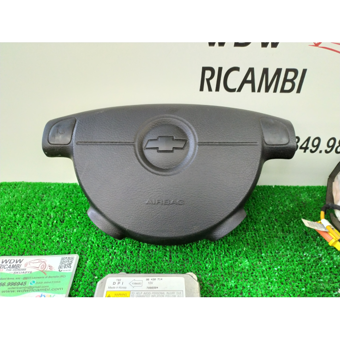 KIT AIRBAG COMPETO DI CENTRALINA CHEVROLET DAEWOO KALOS 1.2 (2002\2008) 2007