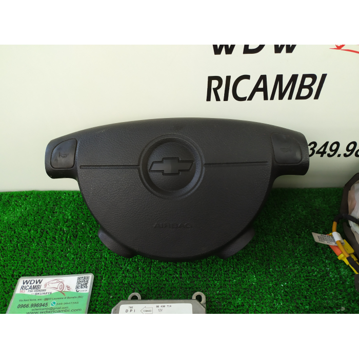 KIT AIRBAG COMPETO DI CENTRALINA CHEVROLET DAEWOO KALOS 1.2 (2002\2008) 2007