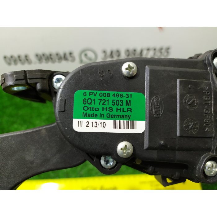 PEDALE POTENZIOMETRO ACCELERATORE ELETTRICO SKODA FABIA 1.6 TDI (2007\2014)