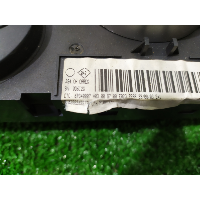 GRUPPO COMANDI CLIMATIZZATORE ARIA STUFA RENAULT SCENIC MEGANE II SERIE