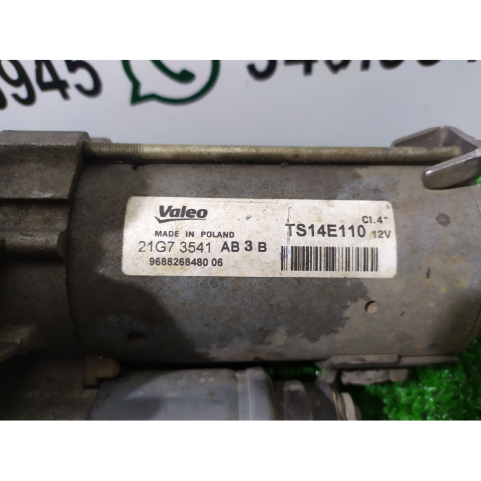 TS14E110 MOTORINO AVVIAMENTO MOTORE PEUGEOT 208 1.4 (2012\2019)