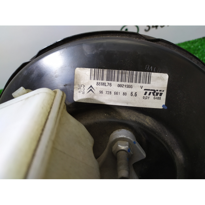 SERVOFRENO AMPLIFICATORE FORZA FRENANTE POLMONE VASCHETTA PEUGEOT 208 1.4 HDI 
