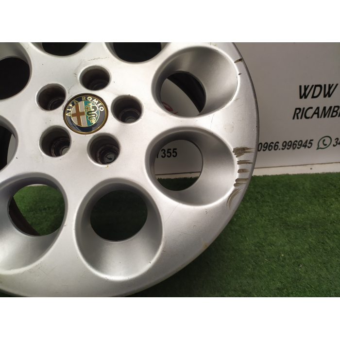 ART.16595 1 CERCHIO IN LEGA 5 FORI DA 15 POLLICI ALFA ROMEO 147 1.6 (2000\2010) 2009