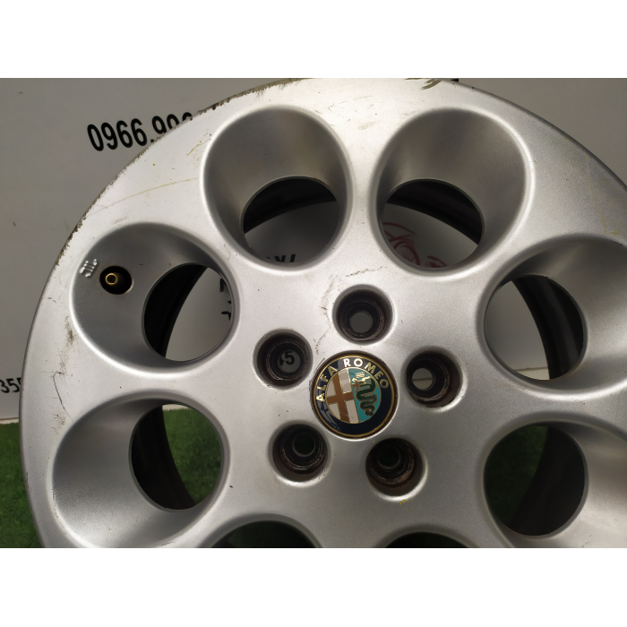 ART.16595 1 CERCHIO IN LEGA 5 FORI DA 15 POLLICI ALFA ROMEO 147 1.6 (2000\2010) 2009