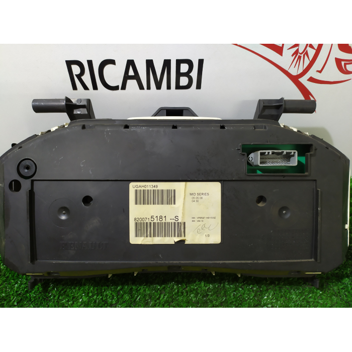 QUADRO QUADRANTE TACHIMETRO CONTA CHILOMETRI RENAULT CLIO 1.2 (2005\2013)