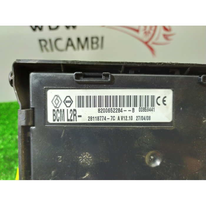 8200652284B CENTRALINA COMFORT BODY COMPUTER RENAULT CLIO R 1.2 (2005\2013)