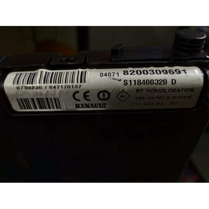 8200309691 CENTRALINA BODY COMPUTER RENAULT GRAND SCENIC II SERIE 1.9 DCI -2004-