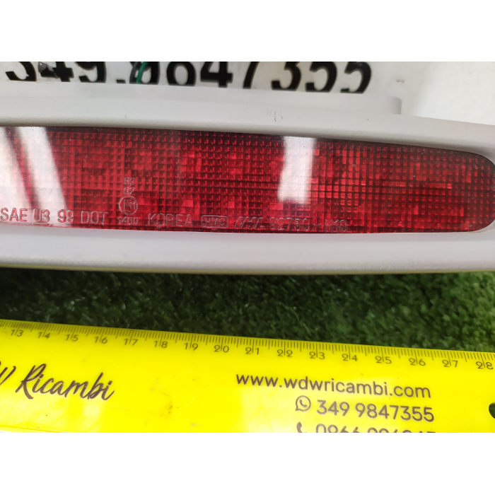 92750-H10 FANALE FANALINO TERZO 3 STOP HYUNDAI TERRACAN 2.9 CRDI (2001\2007) 2004