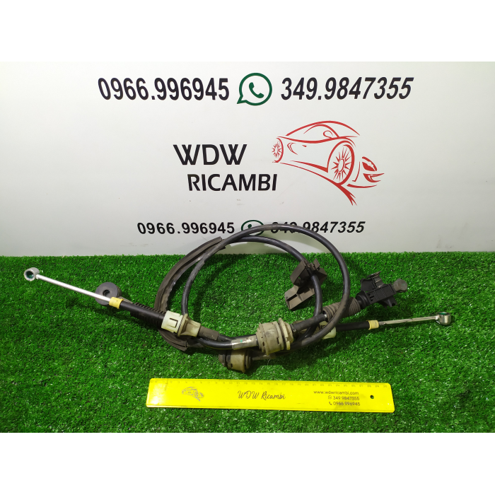 KIT DI 2 LACCI CAVO CAVI CAMBIO SELETTORE MARCE OPEL CORSA D 1.3 (2006\2014)