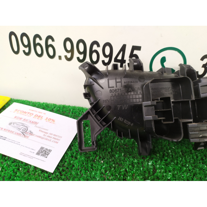 80671-4EA MANIGLIA INTERNA PORTA ANTERIORE SINISTRO SX RENAULT KADJAR (HA \ HL) DAL 2015 IN POI >