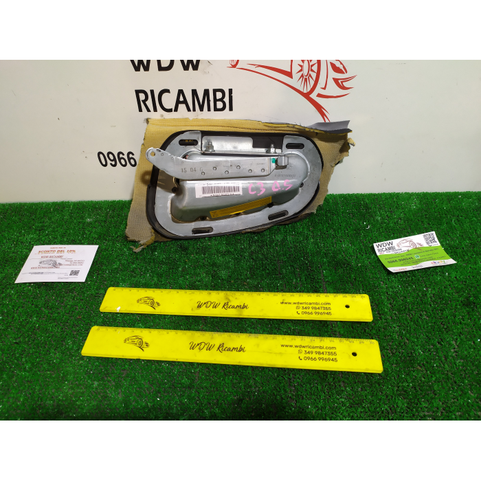 96462517ZE AIRBAG SEDILE LATO ANTERIORE SINISTRO SX CITROEN C3 1.4 HDI 90CV (2002\2009) 2004