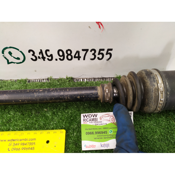 44106-79J00 SEMIASSI SEMIASSE LATO POSTERIORE POST SINISTRO SX FIAT SEDICI 16 4X4 1.9 (2005\2014) 2007