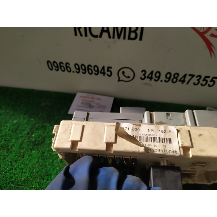 51711820 CENTRALINA SCATOLA PORTAFUSIBILI BODY COMPUTER FIAT STILO 1.9 (2001\2010) 2003