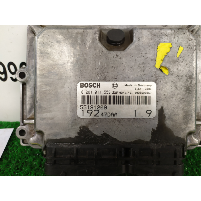 55191209 CENTRALINA ECU MOTORE BOSCH FIAT STILO 1.9 85KW 115CV (2001\2010) 2003