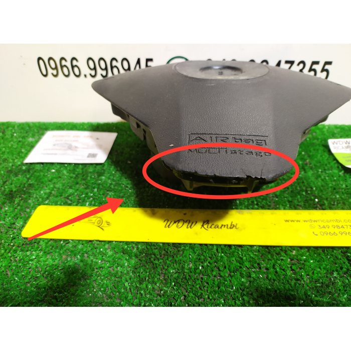 735317551 AIRBAG VOLANTE STERZO GUIDA FIAT STILO 1.9 (2001\2010) 2003 -VEDI FOTO-