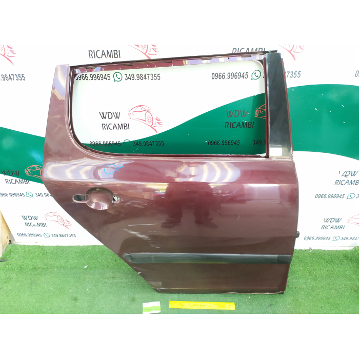 PORTA PORTIERA SPORTELLO POSTERIORE DESTRO DX SKODA FABIA 1.6 TDI (2007\2014) 2010