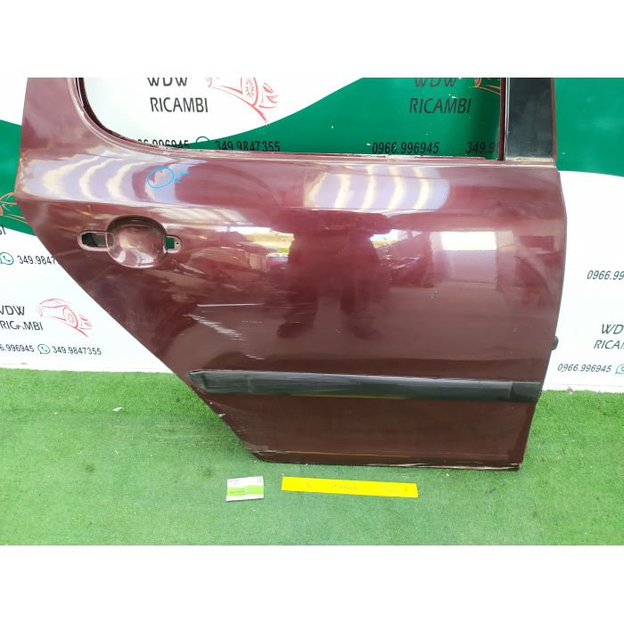 PORTA PORTIERA SPORTELLO POSTERIORE DESTRO DX SKODA FABIA 1.6 TDI (2007\2014) 2010