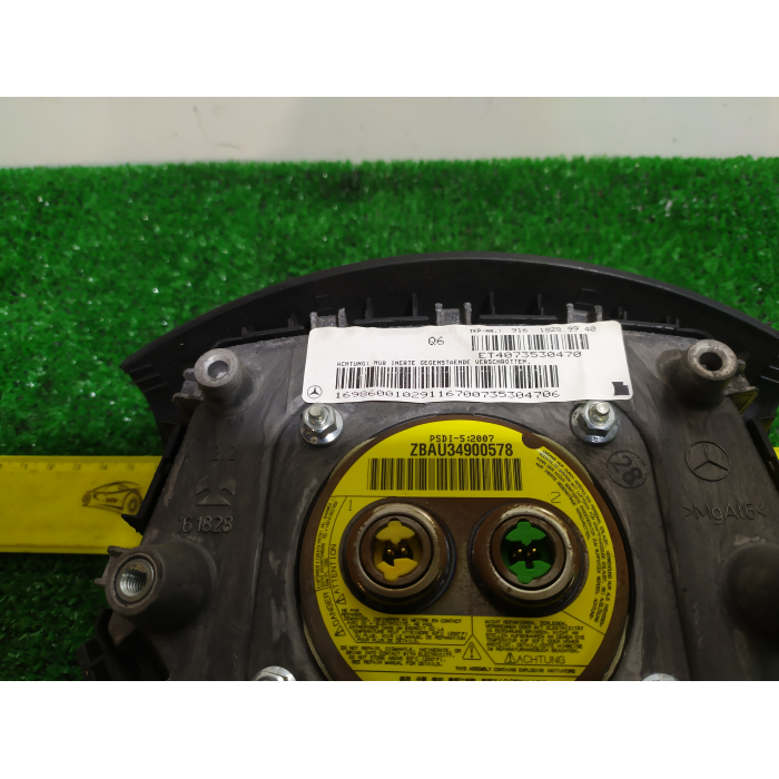 91618289940 AIRBAG VOLANTE GUIDA STERZO MERCEDES CLASSE A (W169) 2.0 (2004\2012) 2008