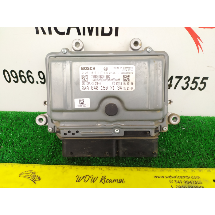 A6401507134 CENTRALINA ECU MOTORE BOSCH MERCEDES CLASSE A (W169) 2.0 (2004\2012) 2008