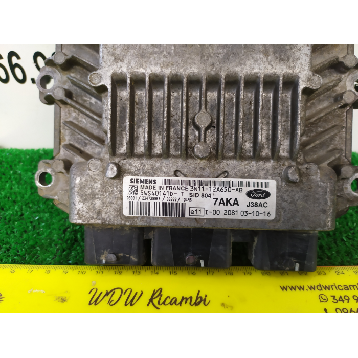 3N11-12A650-AB CENTRALINA SIEMENS MOTORE FORD FIESTA 1.4 TDCI (2002\2008) 2002