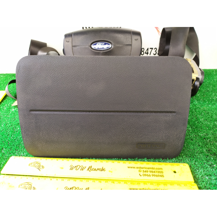 KIT AIRBAG NO CENTRALINA AIRBAG VOLANTE CRUSCOTTO CINTURA FORD FIESTA 1.4 TDCI (2002\2008) 2002