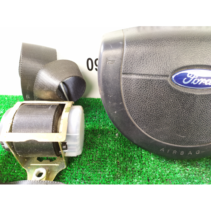 KIT AIRBAG NO CENTRALINA AIRBAG VOLANTE CRUSCOTTO CINTURA FORD FIESTA 1.4 TDCI (2002\2008) 2002