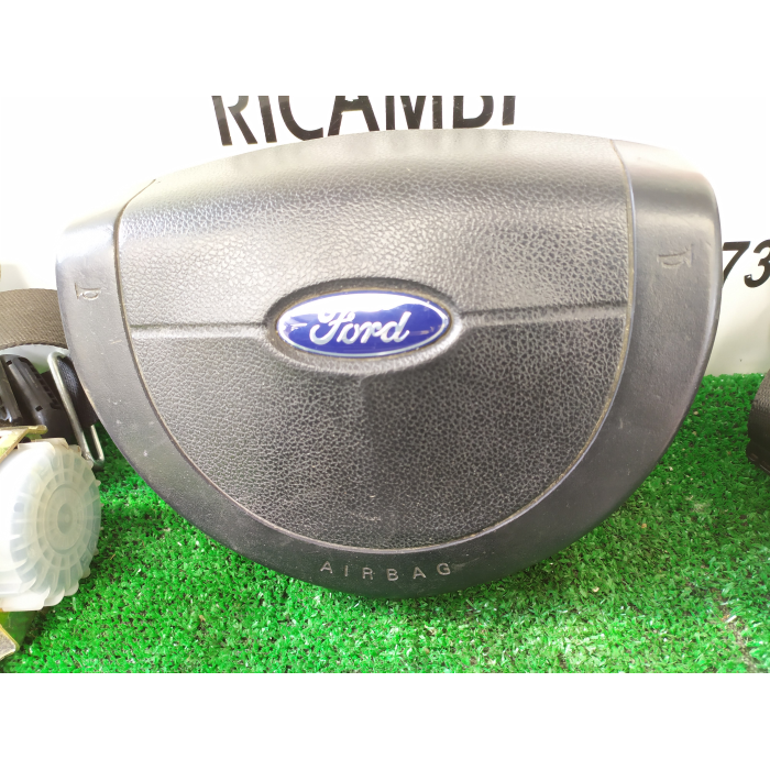 KIT AIRBAG NO CENTRALINA AIRBAG VOLANTE CRUSCOTTO CINTURA FORD FIESTA 1.4 TDCI (2002\2008) 2002