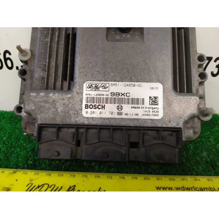 6M51-12A650-NC CENTRALINA ECU MOTORE BOSCH FORD FOCUS SW 1.6 (2004\2011) 2007