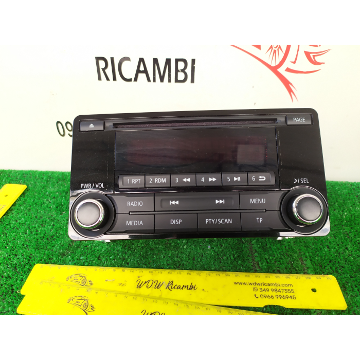 8701A689 RADIO AUTORADIO LETTORE CD MITSUBISHI ASX RESTYLING DEL 2014 IN POI >