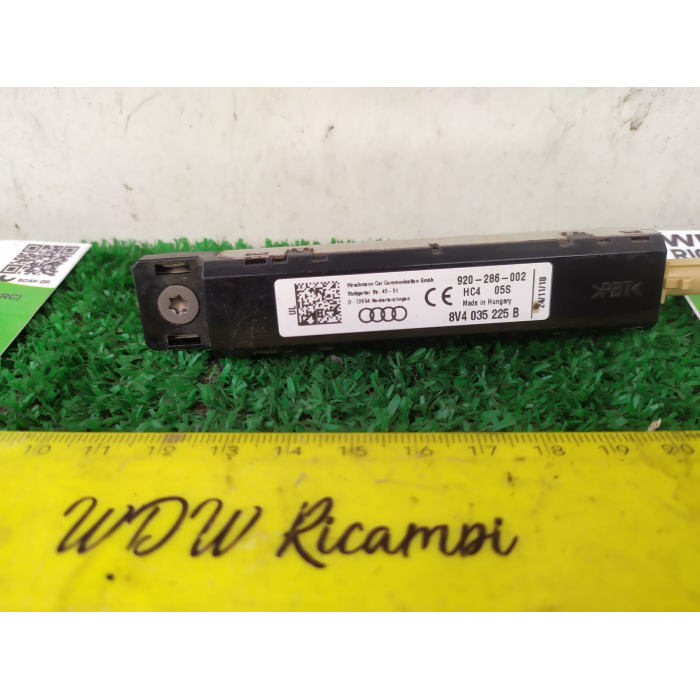 8V4035225B AMPLIFICATORE ANTENNA RADIO AUTORADIO AUDI A3 (8V) ANNO 2016 RESTYLING